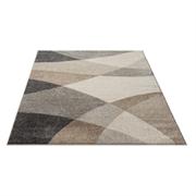 Beige mønstret Nordstrand Home Thales gulvteppe i formatet 200 × 280 cm