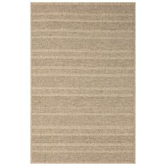 Naturfarget vevd Nordstrand Home Kenzy teppeløper, 60 × 180 cm