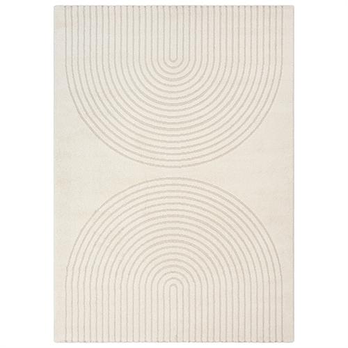 Kremfarget Nordstrand Home Eclipse gulvteppe, 80 × 150 cm